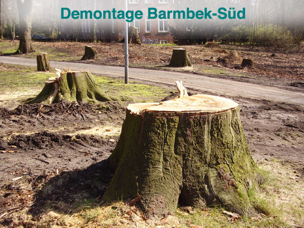 Demontage Barmbeks