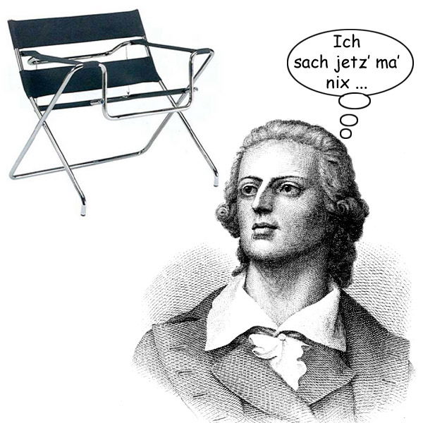 Goethe, stak verbessert