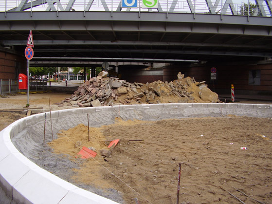 Trevi-Brunnen in Barmbek