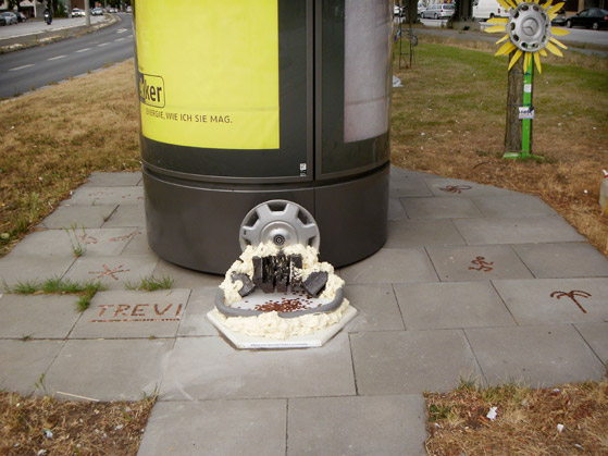 Trevi-Brunnen in Barmbek