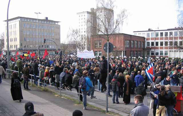 Demo 2004 in Barmbek