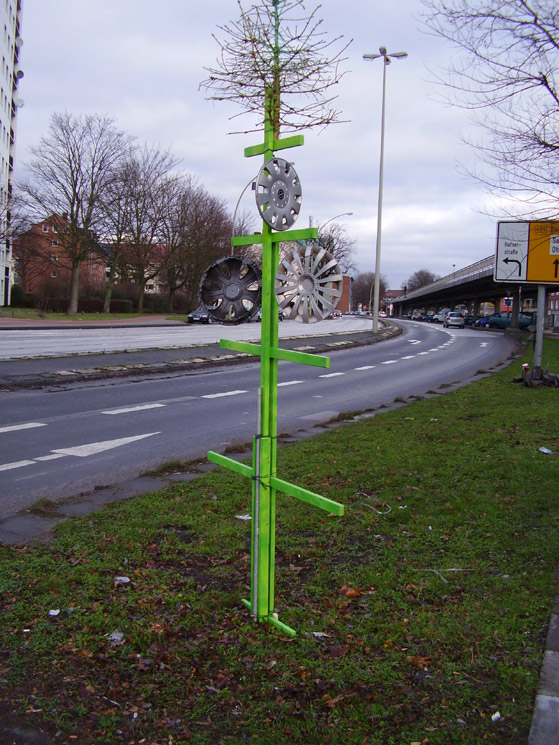 Qunstbaum in Barmbek