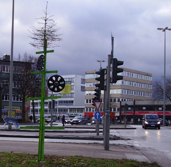 Qunstbaum in Barmbek
