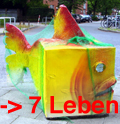 Fischklotz aus Wellpappe von V. Lettkemann