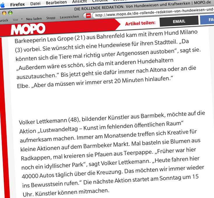 Presse: Hamburger Morgenpost