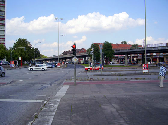 Kreuzung Dehnhaide 2009