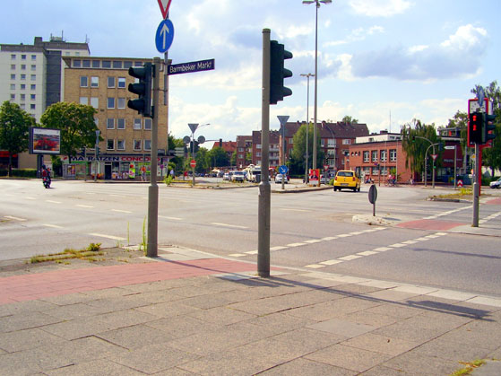 Kreuzung Dehnhaide 2009