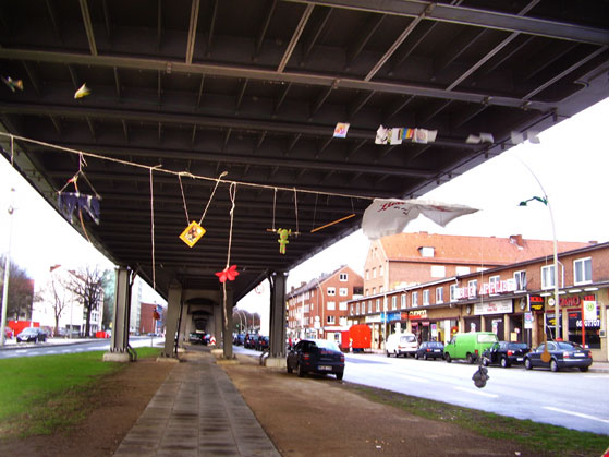 Baumeln in Barmbek