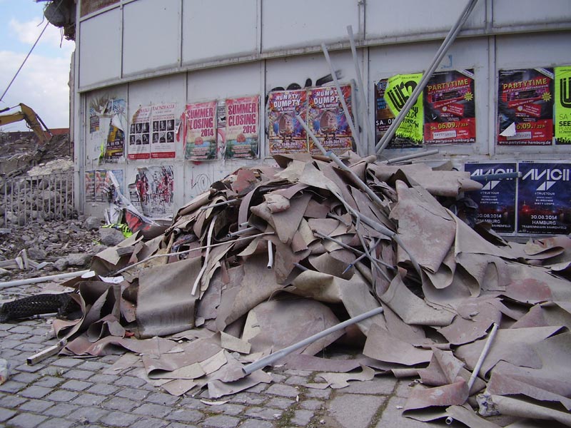 Herti-Ruine in Barmbek