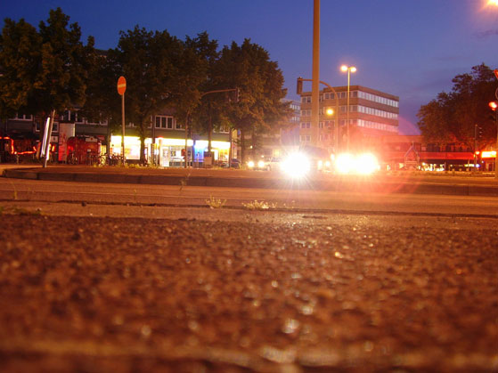 Mond in Barmbek