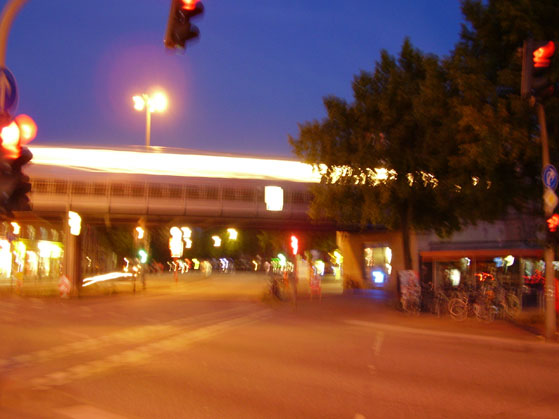 Mond in Barmbek