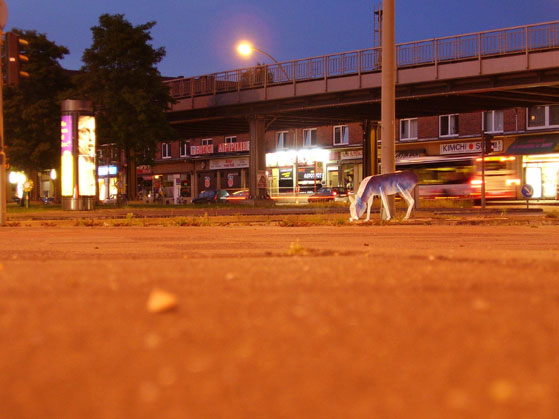 Mond in Barmbek